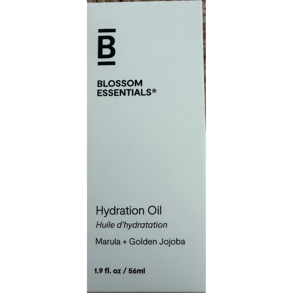 Blossom Essentials Hydration Oil Marula Golden Jojoba Face Body 1.9oz 56ml NEW
